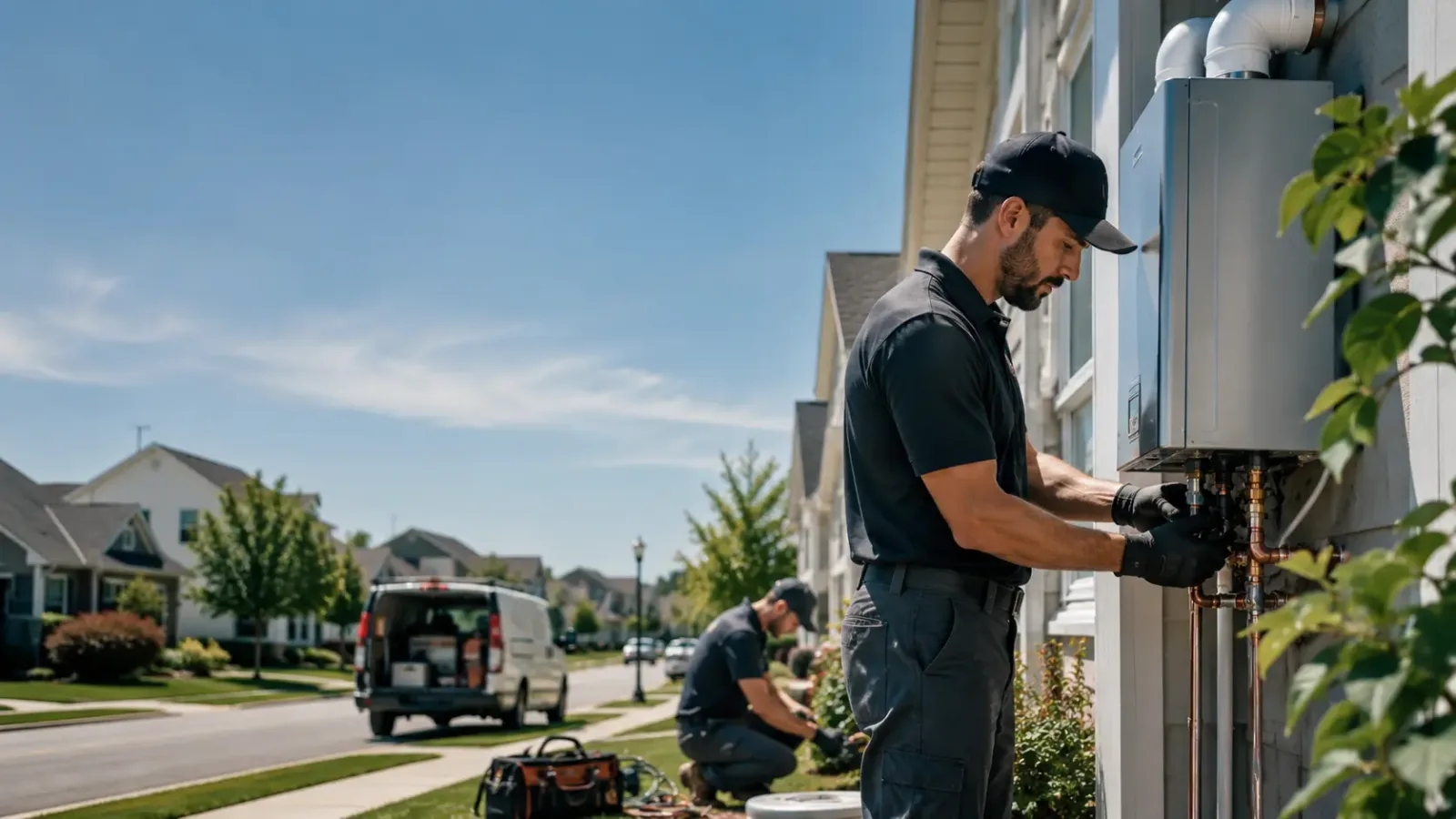Tankless Water Heater Installation in Van Dyne, WI